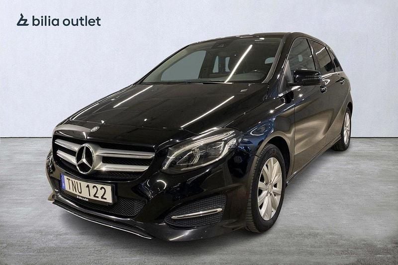 Svart Begagnad 2014 Mercedes B180 Style Minibuss | 154 900 kr (Lite dyr) - Bild 1/4
