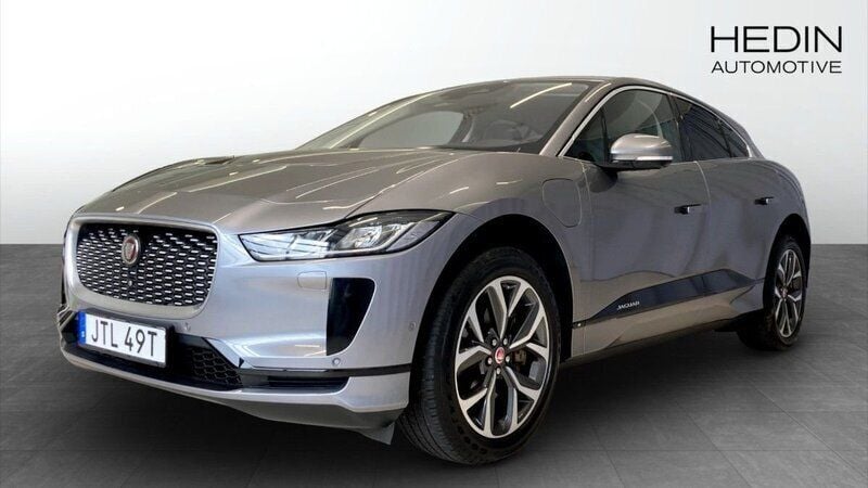 Grå (grey) Begagnad 2020 Jaguar I-Pace SUV | 379 000 kr (Superpris) - Bild 1/4