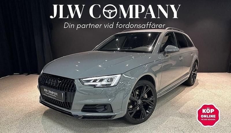 Grå Begagnad 2018 Audi A4 Allroad Comfort Kombi | 298 000 kr (Marknadspris) - Bild 1/4
