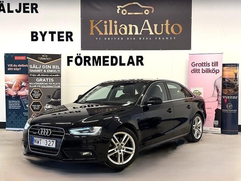Begagnad Audi A4 177 HK (130 kW) 2013 Svart Sedan