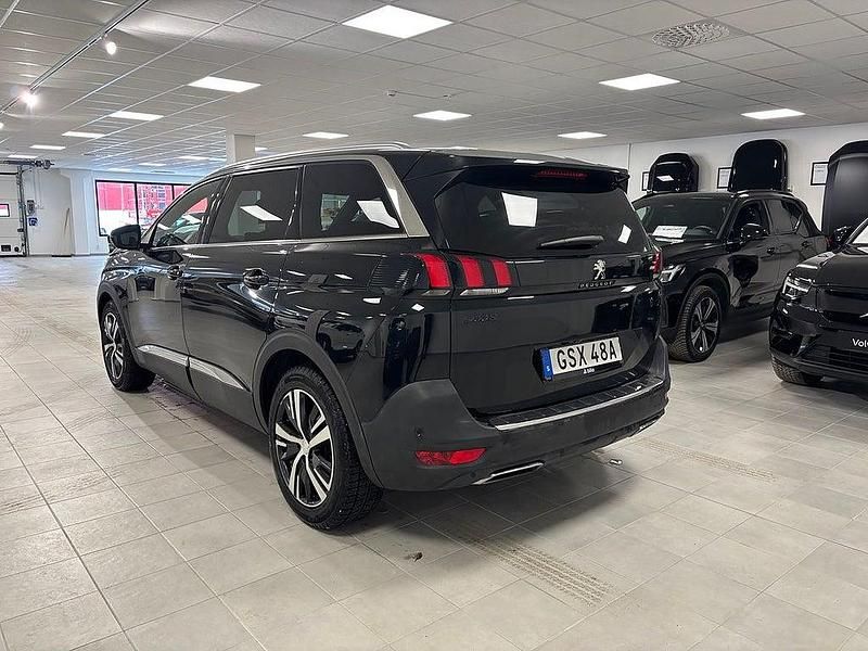 Begagnad Peugeot 5008 GT-line 132 HK (97 kW) 2019 Svart SUV