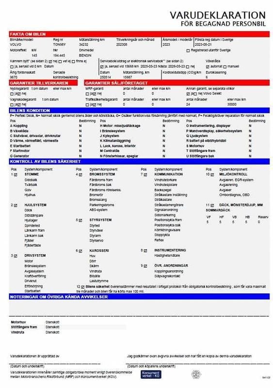 Begagnad Volvo XC40 197 HK (144 kW) 2024 SUV