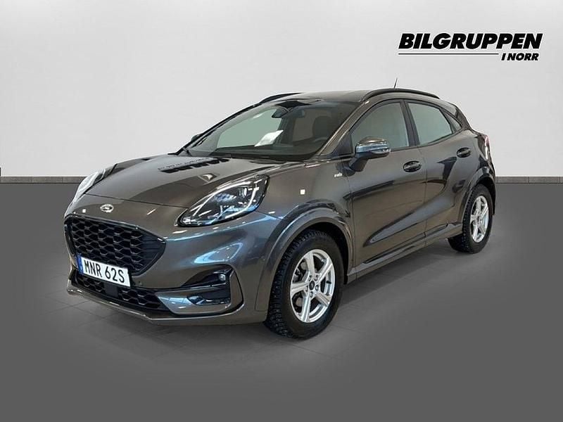 Grå Begagnad 2020 Ford Puma ST-Line SUV | 209 900 kr (Lite dyr) - Bild 1/4