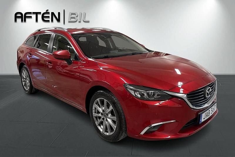 Begagnad Mazda 6 Vision 150 HK (110 kW) 2015 Röd Kombi