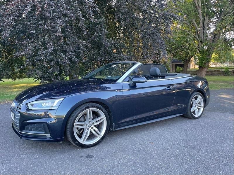Blå Begagnad 2018 Audi A5 Cabriolet S-Line Cab | 279 000 kr (Lite dyr) - Bild 1/4