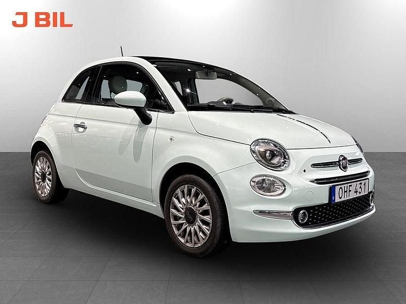 Grön Begagnad 2016 Fiat 500 Lounge Halvkombi | 99 900 kr (Marknadspris) - Bild 1/3