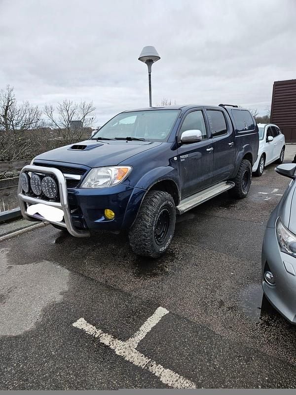 Begagnad Toyota HiLux 120 HK (88 kW) 2008 Blå Pickup