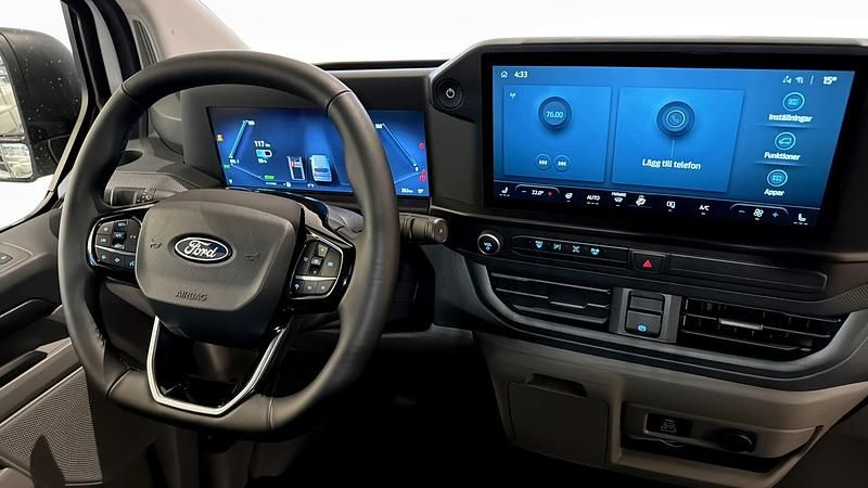 Ny Ford E-Transit 2026 Vit Van