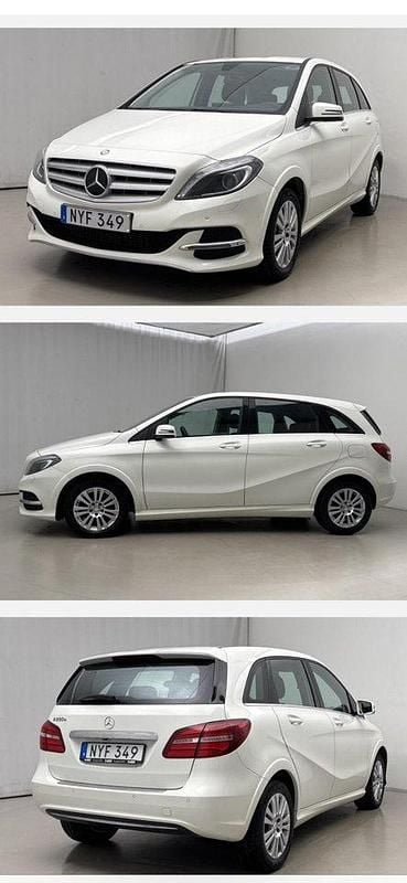Vit Begagnad 2016 Mercedes 200 Style Halvkombi | 129 900 kr - Bild 1/4