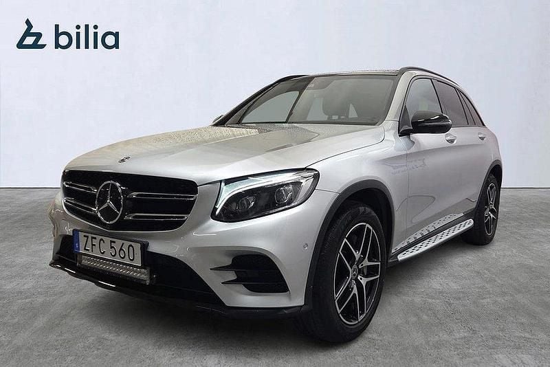 Silver Begagnad 2018 Mercedes GLC220 SUV | 329 900 kr (Marknadspris) - Bild 1/4