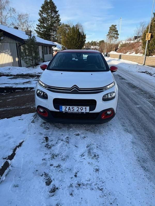 Begagnad Citroën C3 PureTech 82 HK (60 kW) 2018 Halvkombi