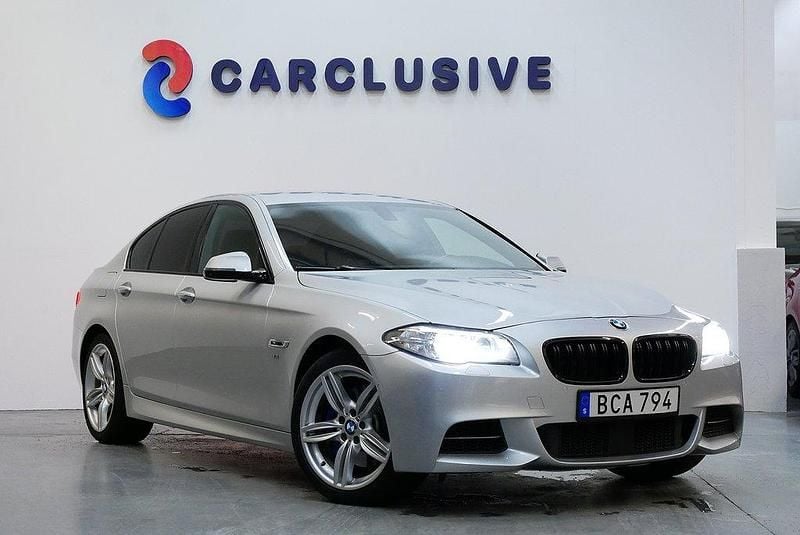 Silver Begagnad 2014 BMW 530 M Sport Sedan | 199 900 kr (Bra pris) - Bild 1/4