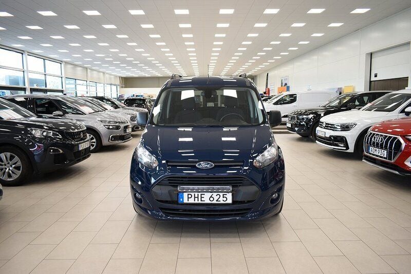 Blå Begagnad 2017 Ford Tourneo Connect Minibuss | 109 900 kr (Superpris) - Bild 1/4