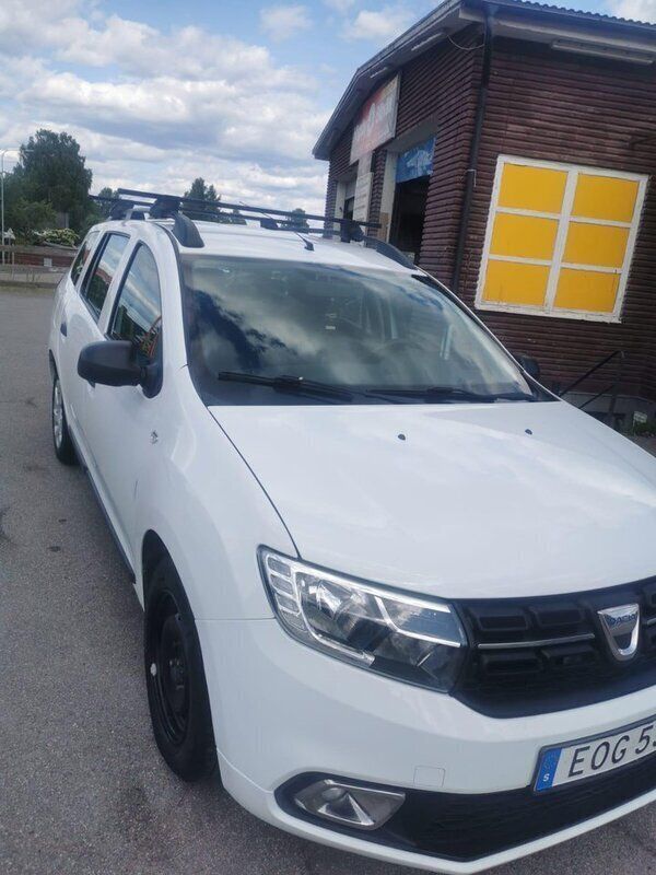 Vit Begagnad 2019 Dacia Logan MCV Kombi | 62 000 kr (Marknadspris) - Bild 1/4