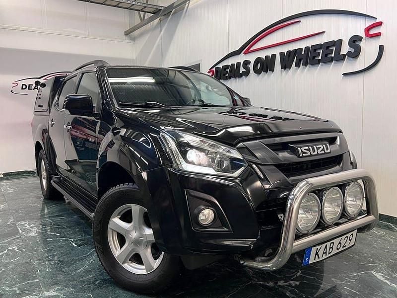 Svart Begagnad 2018 Isuzu D-Max Pickup | 249 900 kr (Dyr) - Bild 1/4