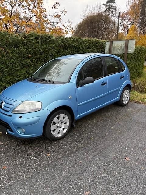 Blå Begagnad 2007 Citroën C3 Halvkombi | 19 900 kr (Superpris) - Bild 1/4