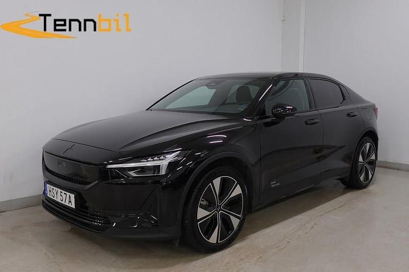 Svart Begagnad 2024 Polestar 2 Plus Halvkombi | 428 900 kr (Superpris) - Bild 1/4