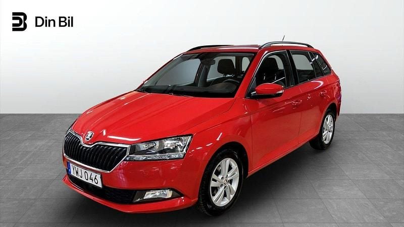Röd Begagnad 2018 Skoda Fabia Style Kombi | 109 900 kr (Marknadspris) - Bild 1/4