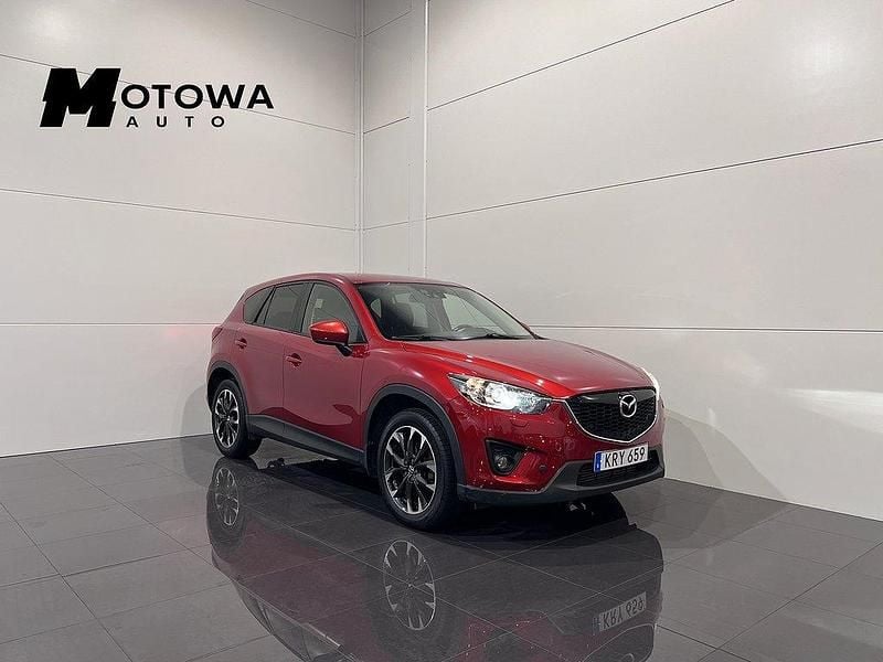 Röd Begagnad 2014 Mazda CX-5 SUV | 139 900 kr (Lite dyr) - Bild 1/4