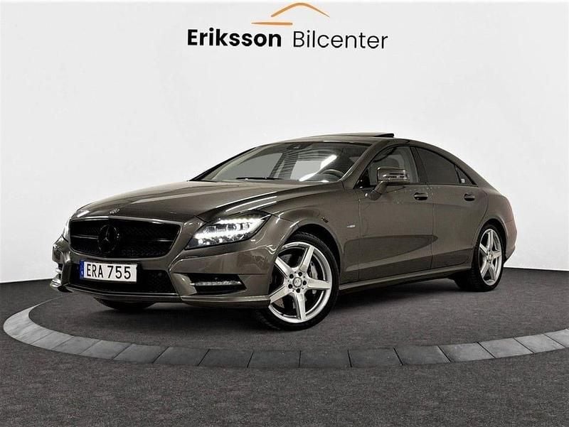 Grå Begagnad 2012 Mercedes CLS500 Sportkupé | 219 900 kr - Bild 1/4