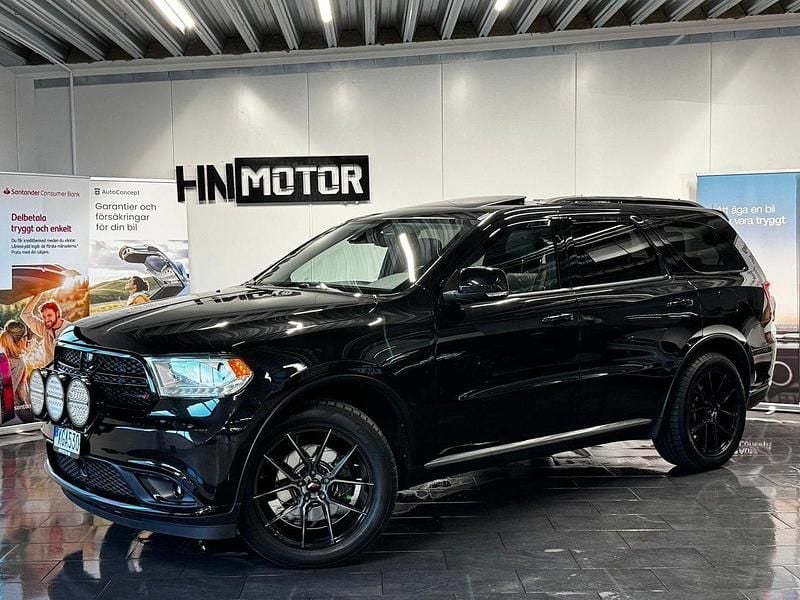 Svart Begagnad 2015 Dodge Durango SUV | 279 900 kr - Bild 1/4