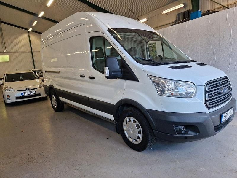 Vit Begagnad 2018 Ford Transit Van | 179 900 kr (Marknadspris) - Bild 1/4