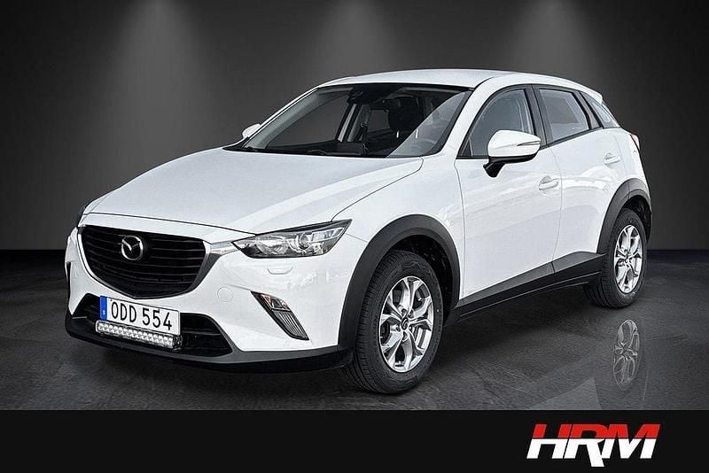 Vit Begagnad 2016 Mazda CX-3 SUV | 104 900 kr (Marknadspris) - Bild 1/4