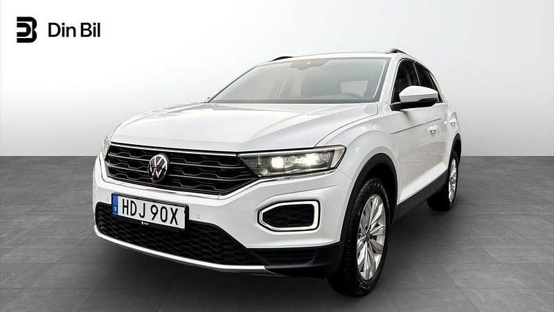 Vit Begagnad 2020 VW T-Roc SUV | 239 900 kr (Marknadspris) - Bild 1/4