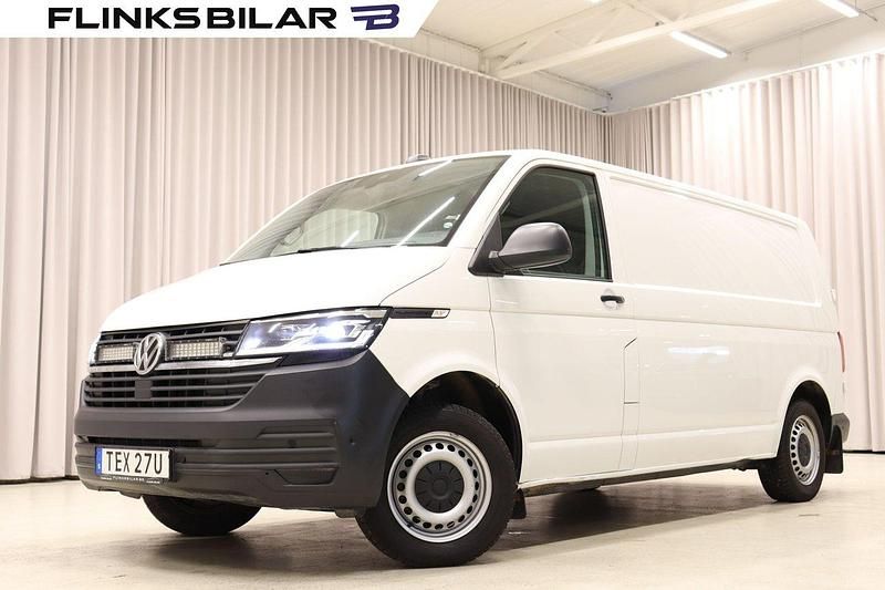 Vit Begagnad 2021 VW T6.1 Van | 369 900 kr (Marknadspris) - Bild 1/4