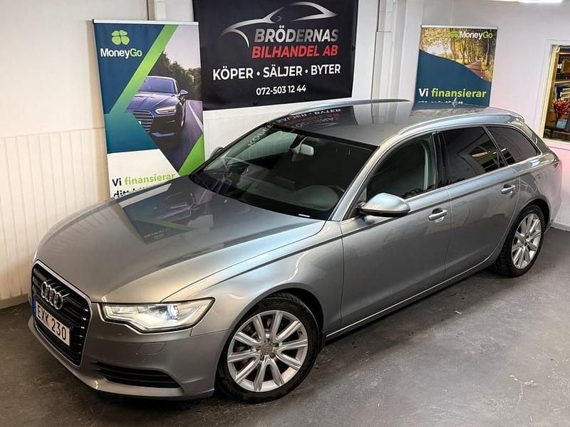 Grå Begagnad 2014 Audi A6 Proline Kombi | 119 900 kr (Marknadspris) - Bild 1/4