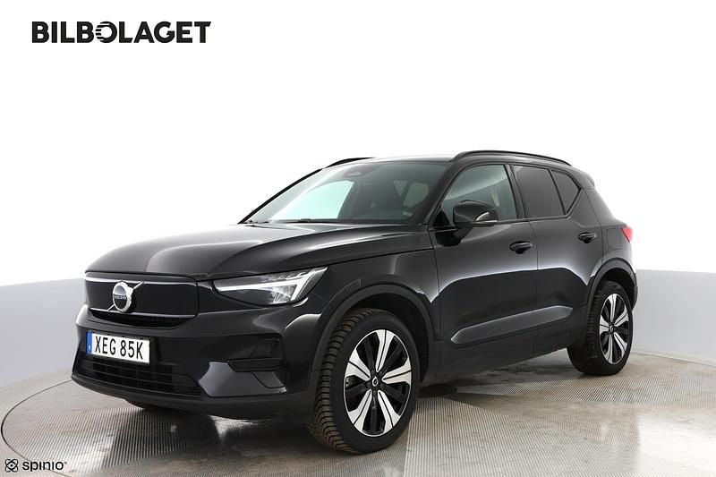 Svart Begagnad 2022 Volvo XC40 Single Motor SUV | 314 800 kr (Bra pris) - Bild 1/4