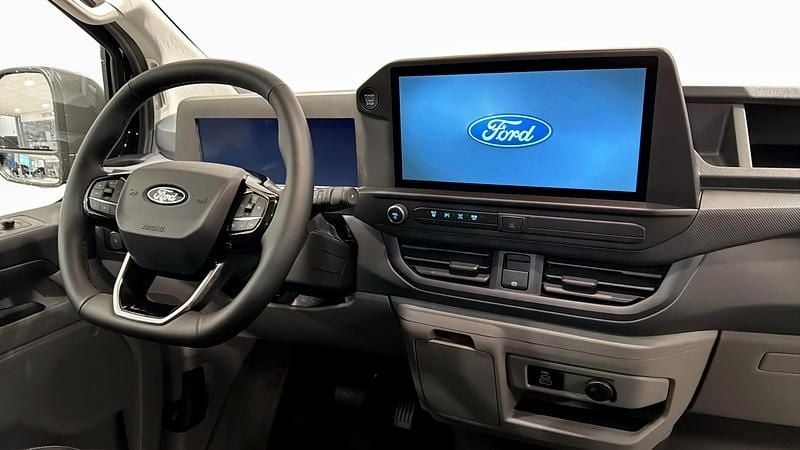 Ny Ford Transit Custom Trend 136 HK (100 kW) 2025 Svart Van