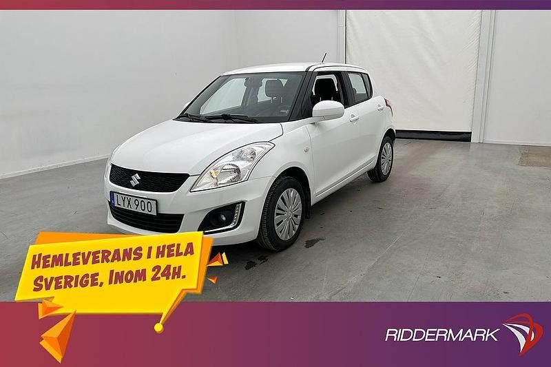 Begagnad Suzuki Swift 94 HK (69 kW) 2015 Vit Halvkombi
