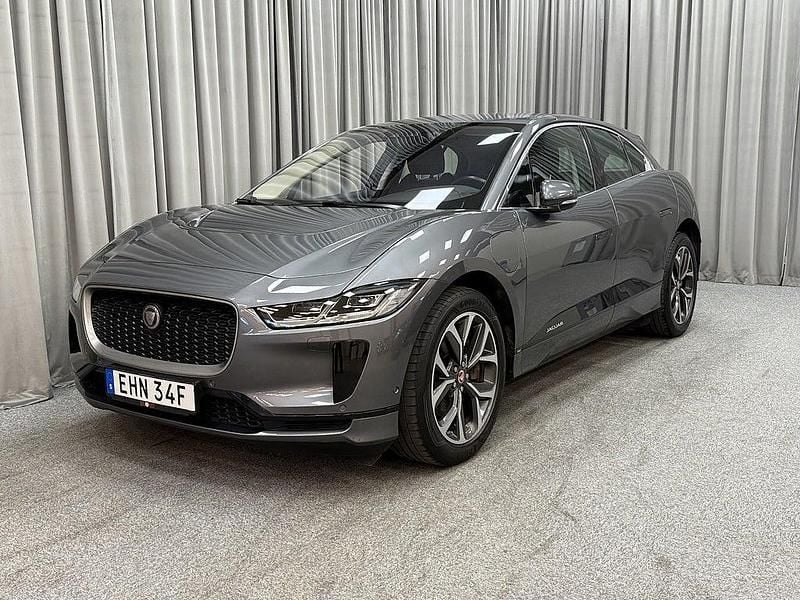 Grå Begagnad 2019 Jaguar I-Pace SE SUV | 299 900 kr (Marknadspris) - Bild 1/4
