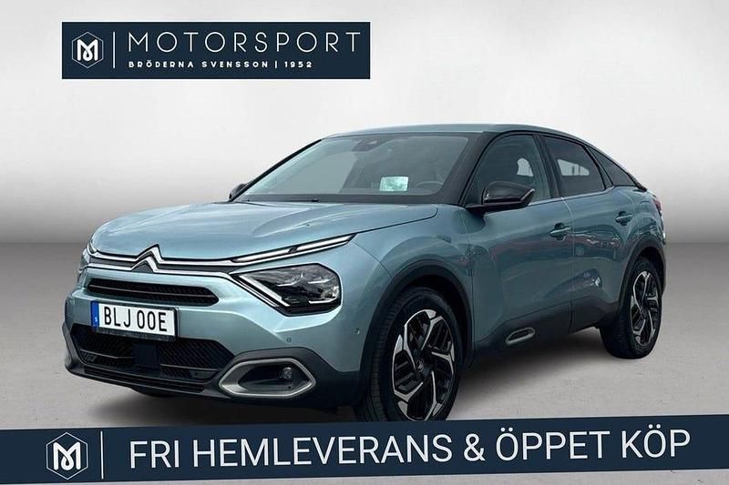 Blå Begagnad 2022 Citroën C4 Halvkombi | 199 900 kr (Marknadspris) - Bild 1/3