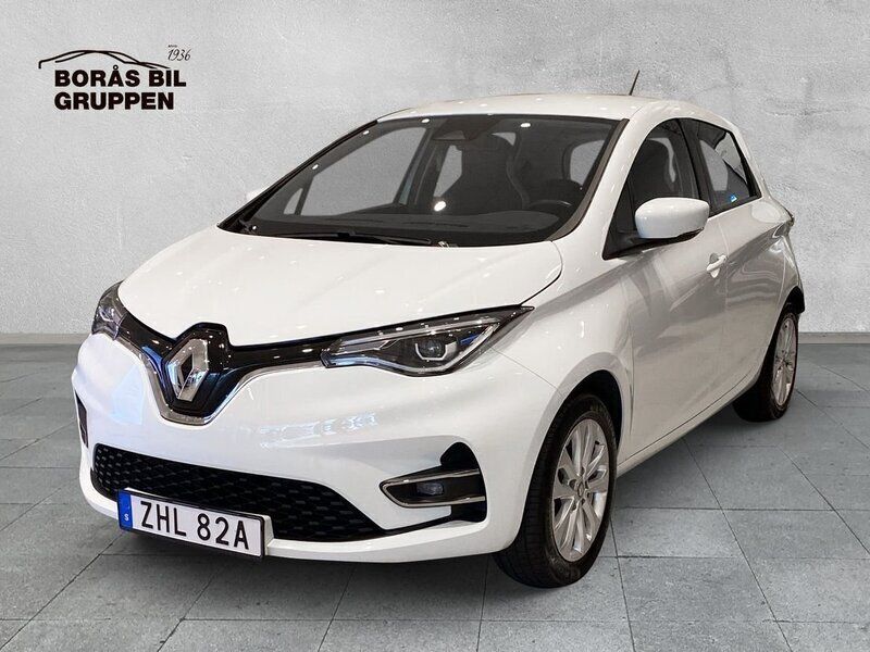 Vit Begagnad 2022 Renault Zoe Zen Halvkombi | 139 000 kr (Superpris) - Bild 1/4