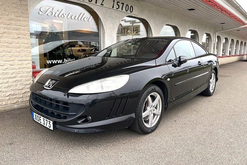 Begagnad Peugeot 407 163 HK (119 kW) 2006 Svart Sportkupé