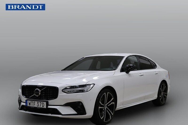 Vit Begagnad 2023 Volvo S90 Plus Sedan | 434 900 kr (Bra pris) - Bild 1/4