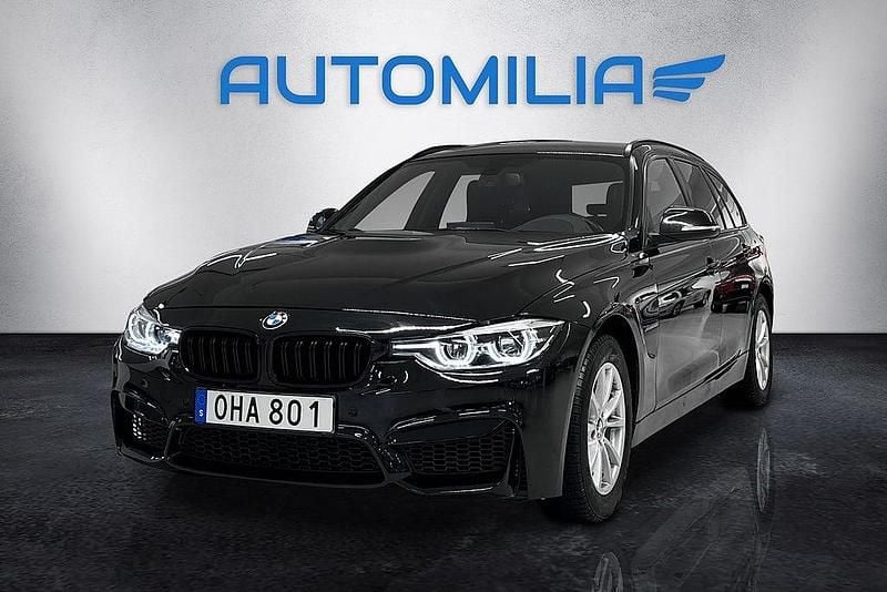 Begagnad BMW 320 Sport Line 190 HK (139 kW) 2018 Svart Kombi