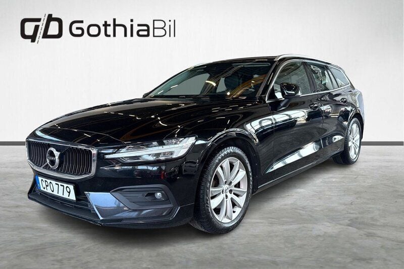 Svart Begagnad 2019 Volvo V60 Momentum Kombi | 119 900 kr - Bild 1/4