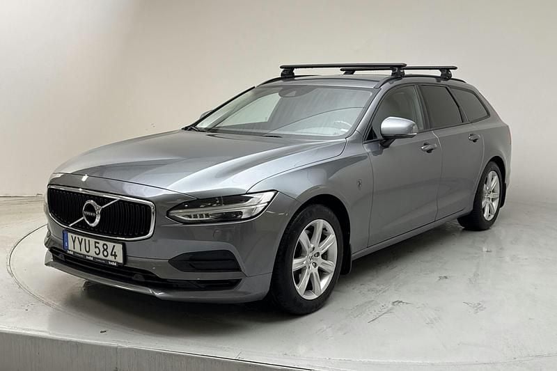 Grå Begagnad 2018 Volvo V90 Business Edition Kombi | 204 900 kr (Marknadspris) - Bild 1/4