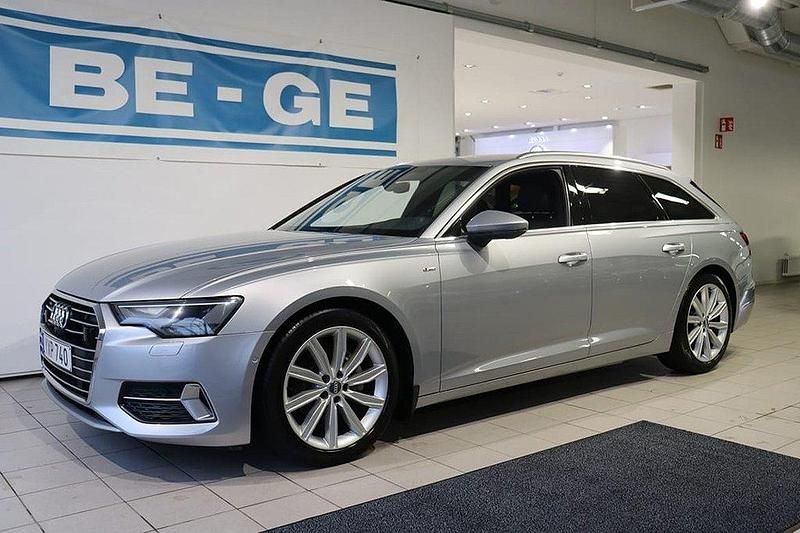 Silver Begagnad 2018 Audi A6 S-Line Kombi | 309 900 kr (Marknadspris) - Bild 1/4