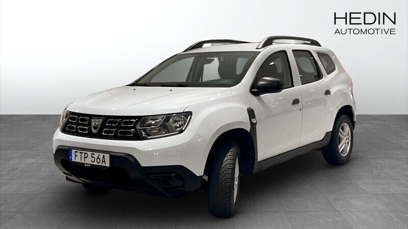 Vit (white) Begagnad 2021 Dacia Duster SUV | 109 900 kr (Bra pris) - Bild 1/4