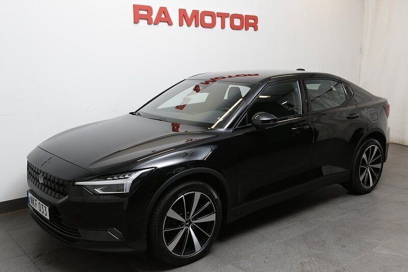 Svart Begagnad 2021 Polestar 2 Long Range Single Motor Sedan | 299 800 kr (Marknadspris) - Bild 1/3