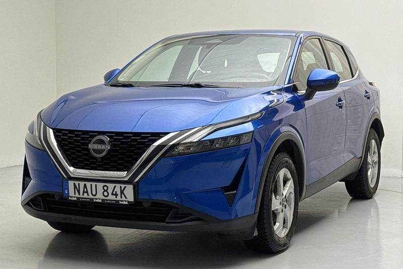 Blå Begagnad 2022 Nissan Qashqai Acenta SUV | 249 000 kr (Marknadspris) - Bild 1/4