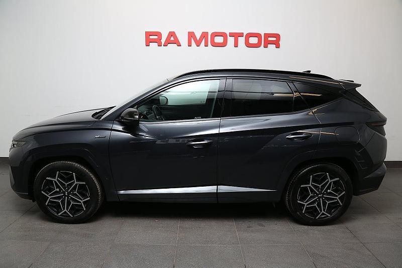 Begagnad Hyundai Tucson N Line 265 HK (194 kW) 2022 Grå metallic SUV