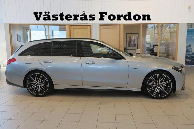 Silver Begagnad 2022 Mercedes C43 AMG AMG Kombi | 669 900 kr - Bild 1/4