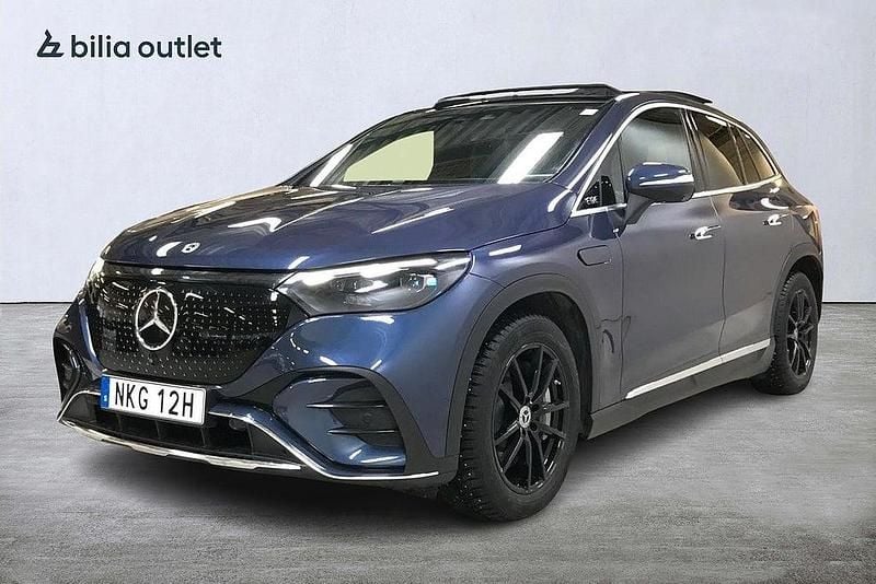 Blå Begagnad 2023 Mercedes EQE500 AMG SUV | 679 900 kr (Bra pris) - Bild 1/3