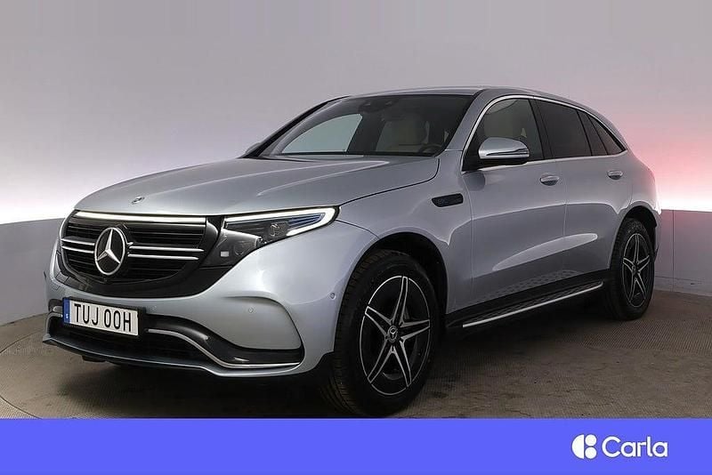 Silver Begagnad 2022 Mercedes EQC400 AMG SUV | 429 900 kr (Bra pris) - Bild 1/4