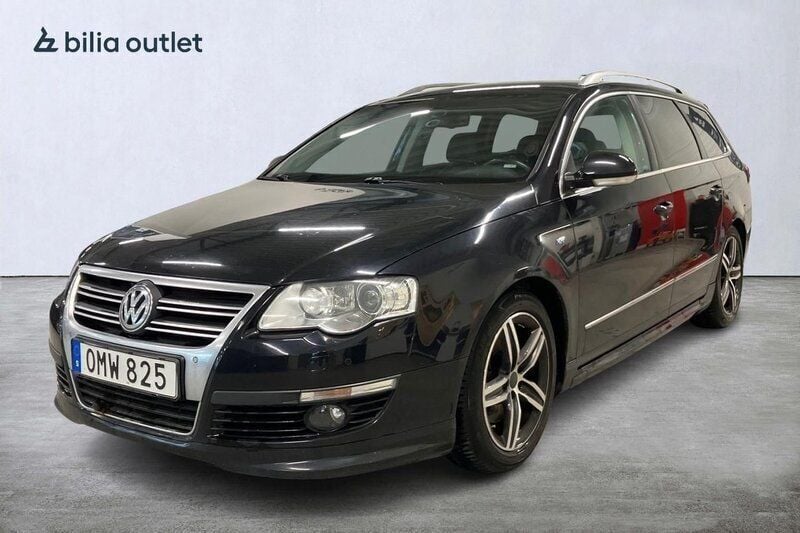 Svart Begagnad 2010 VW Passat Kombi | 55 000 kr (Marknadspris) - Bild 1/4